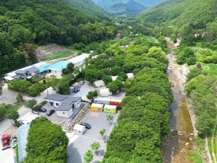 법흥계곡캠핑오늘