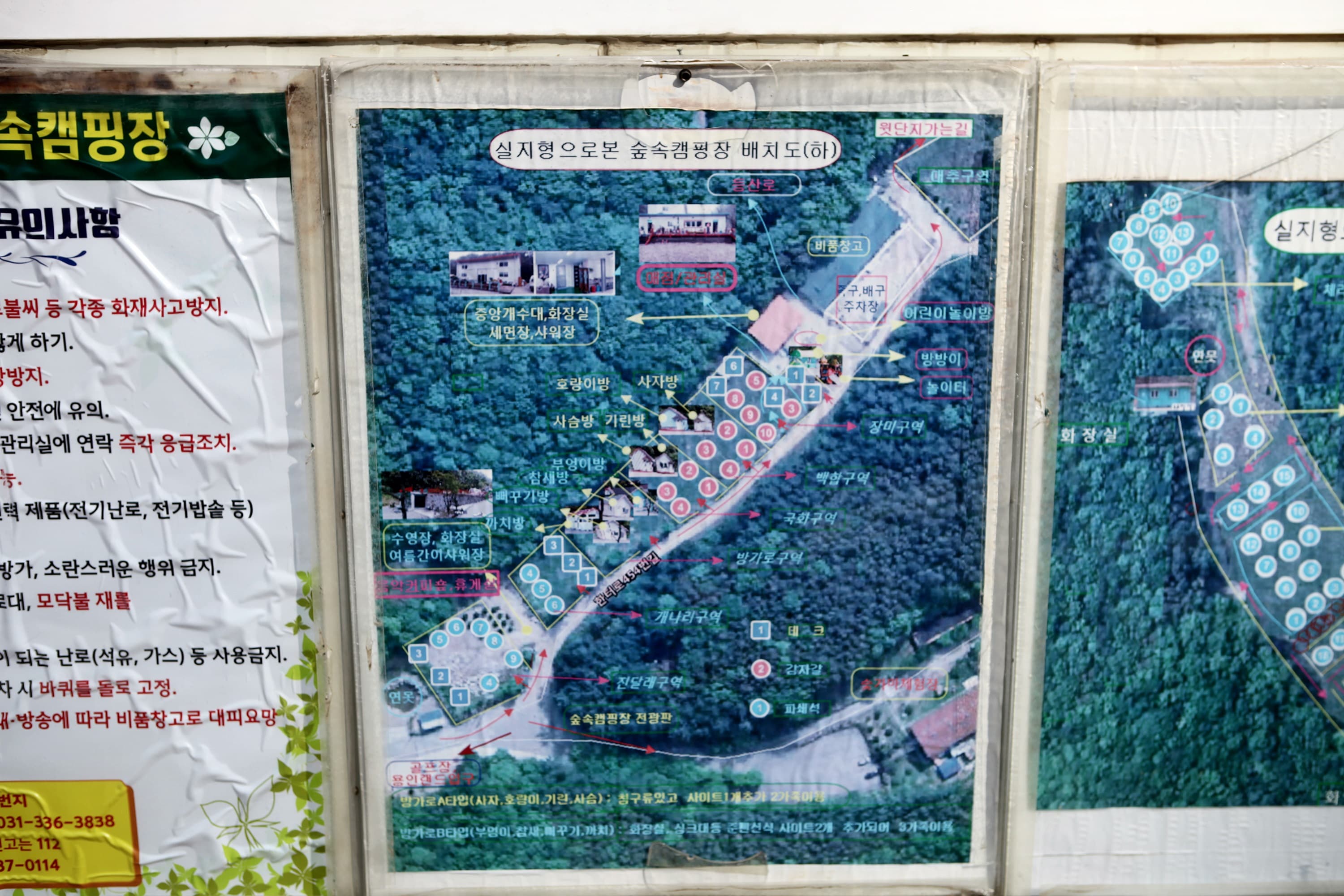 용인랜드 숲속캠핑장