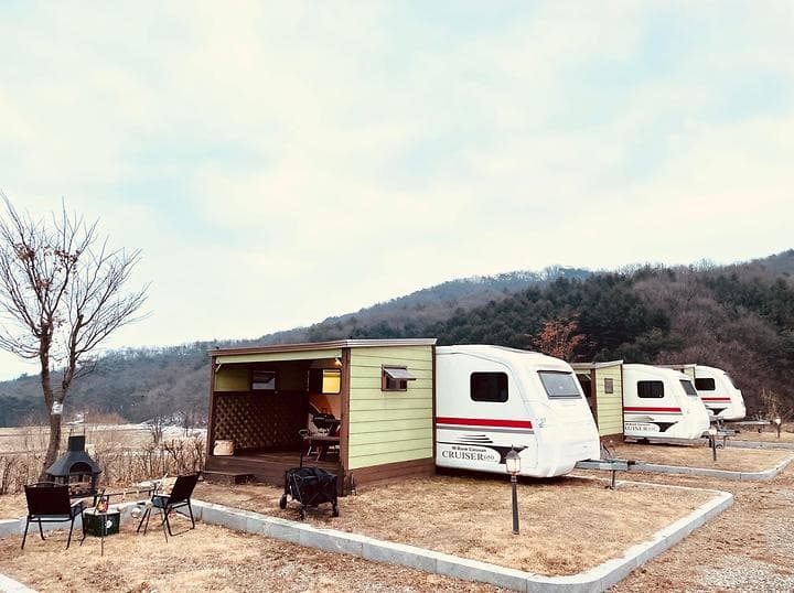 용인 대장금파크 캠핑장