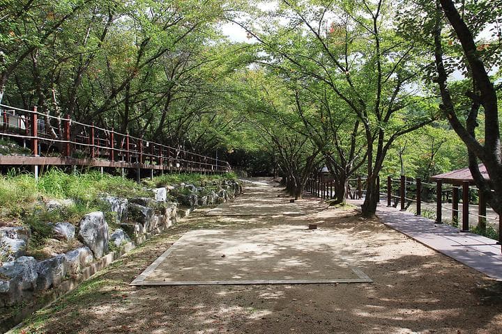 팔공산 국립공원 가산산성 야영장